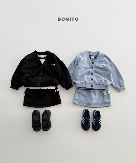 20[予約]bonito cotton v-neck cardigan
