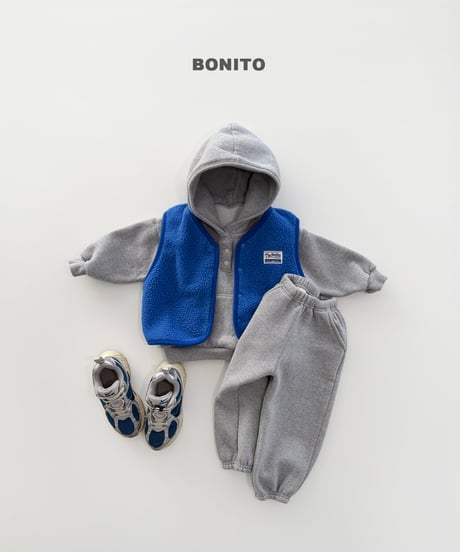 31[予約]bonito bracketed hoodie