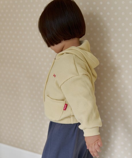 2[予約]jujua waffle hooded jacket
