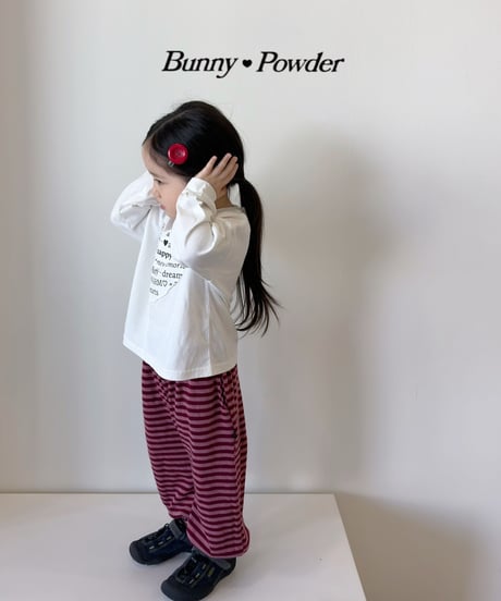 3[予約]bunny powder oh yes pants