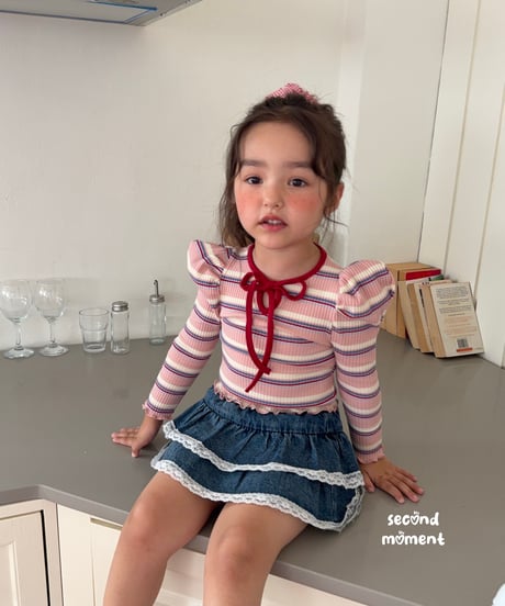 15[予約]second moment bubble puff tee