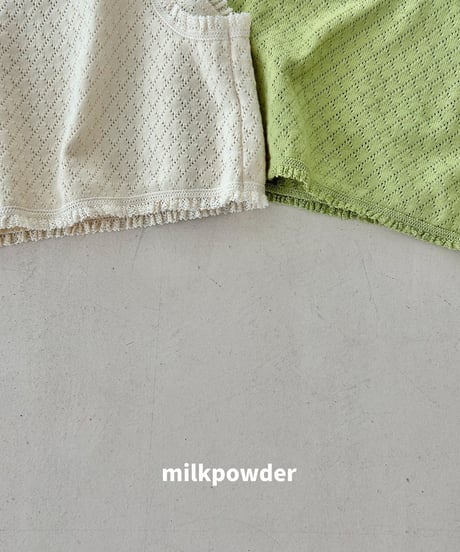 3[予約]milkpowder yeondu vest