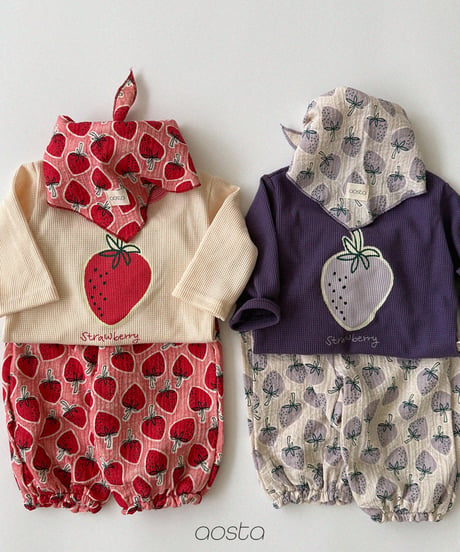 15[予約]Aosta strawberry scarf