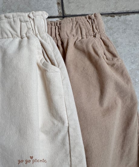 9[予約]go go picnic castella pants