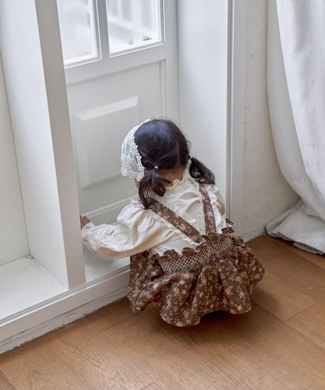 17[予約]marron motif blouse(XS-L)