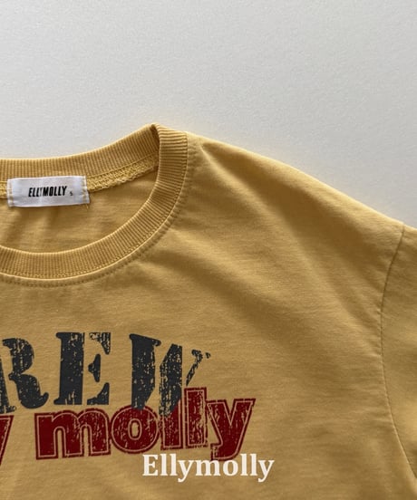 18[予約]ELLYMOLLY crew box t
