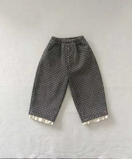 53[予約]aiai small floral lace pants