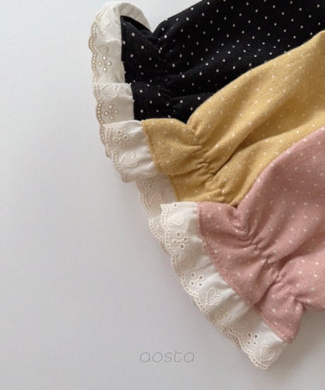 30[予約]Aosta milk dot blouse