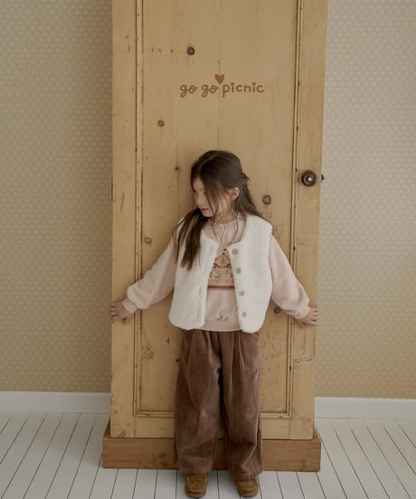10[予約]go go picnic cocoa pants