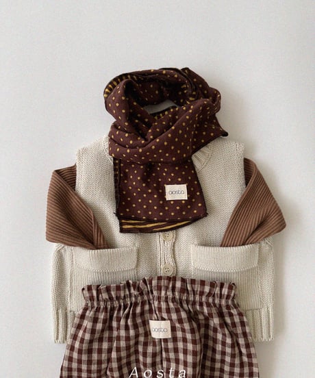 51[予約]Aosta choco chip muffler