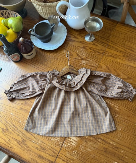 14[予約]marron ellis blouse(XS-L)