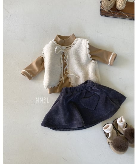 38[予約]nunubiel heart skirt