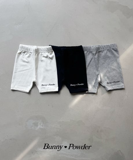 53[予約]bunny powder biker leggings