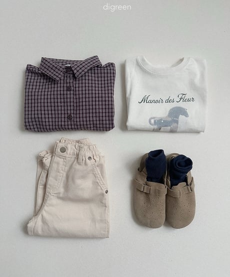 43[予約]digreen picnic check shirt