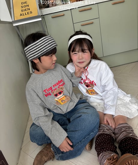 22[予約]matilda&lee bear tee