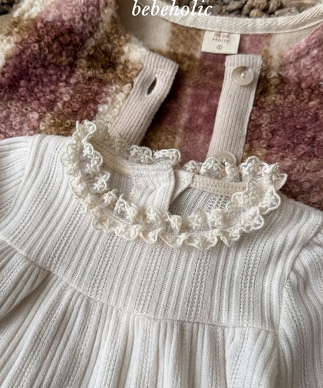 19[予約]bebeholic morning shirring set