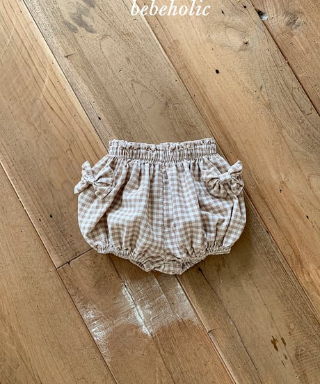 38[予約]bebeholic ribbon bloomers