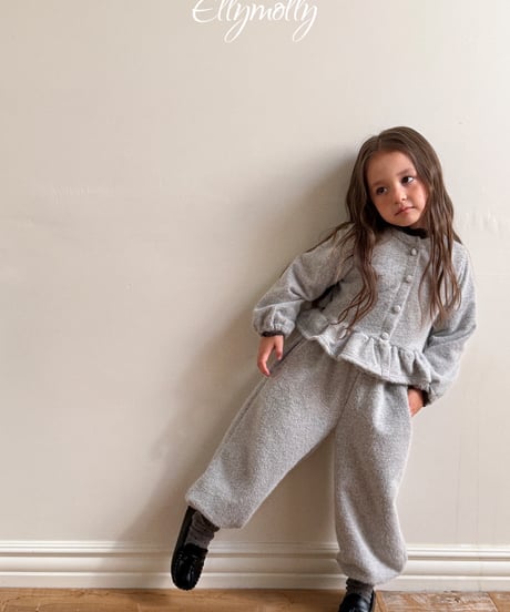 28[予約]ELLYMOLLY snowflake angol reel cardigan