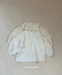 44[予約]mimi market round blanc