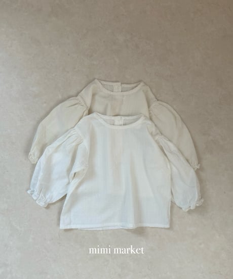 44[予約]mimi market round blanc