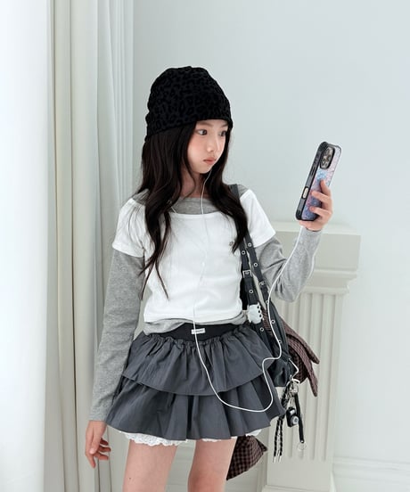 2[予約]COMMA label cancan skirt pants