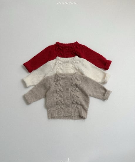 33[予約]atomeme winter berry cardigan