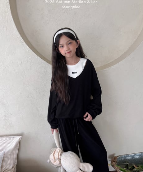 6[予約]matilda&lee louis layered knit