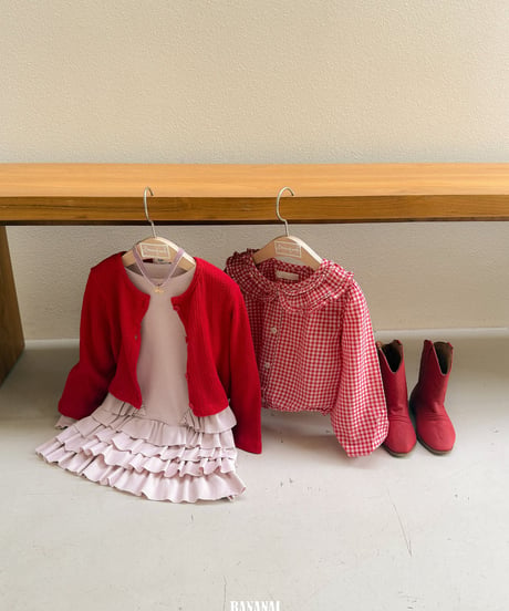 14[予約]BANANAJ bell blouse
