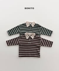 24[予約]bonito st choco polo shirt