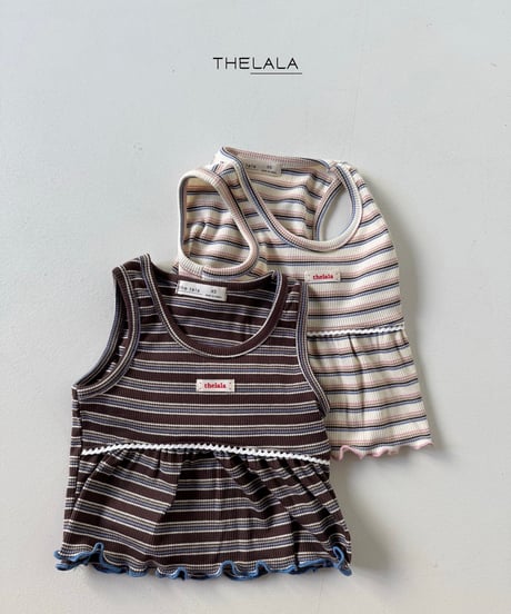 13[予約]thelala choco tanktop