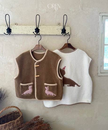 39[予約]OREN monceau tumble vest