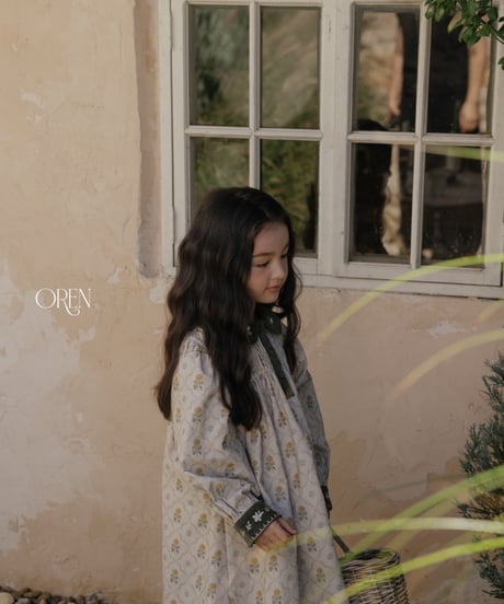 43[予約]OREN camilla color combination dress