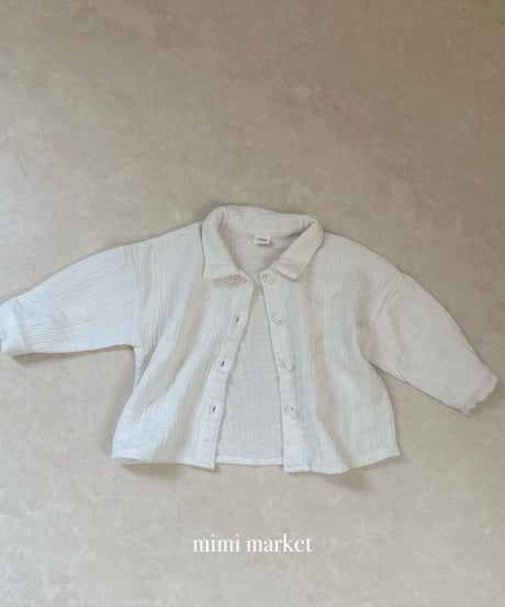 43[予約]mimi market stainless steel shirt