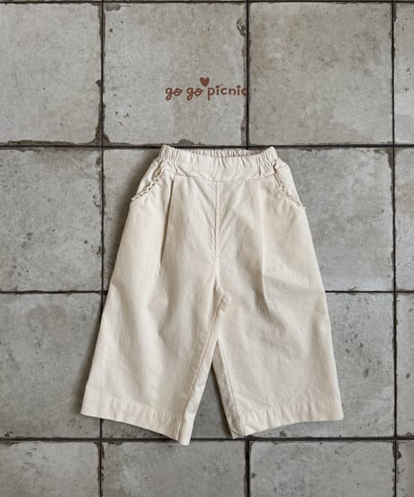 10[予約]go go picnic pony pants