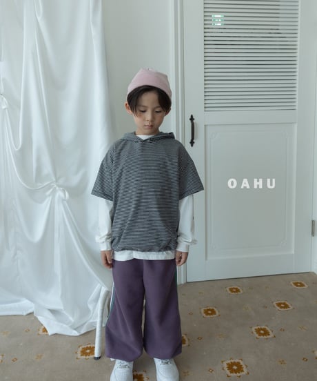 4[予約]oahu part short sleeve hoodie