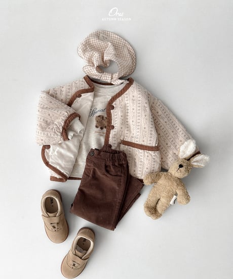 29[予約]onu picture quilted jumper