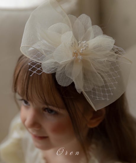 69[予約]OREN rose hairband&pin