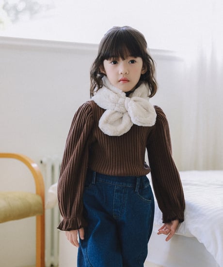 25[予約]mon Atelier mild fur warmer