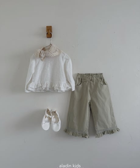 9[予約]aladin delicate lace pants
