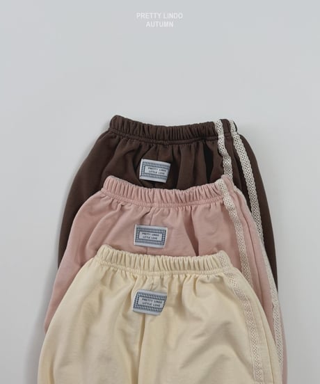 70[予約]LINDO tutu lace jogger