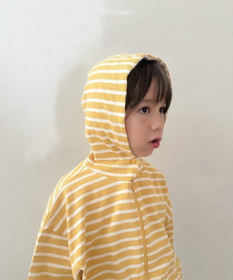 39[予約]digreen candy hood zip up