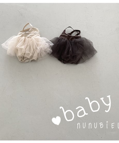 30[予約]nunubiel dorothy romper