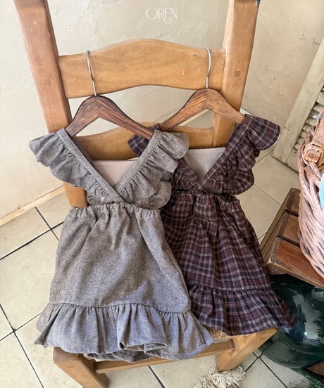 1[予約]OREN sollyeon suspender dress