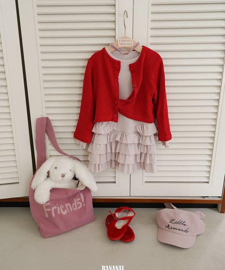 4[予約]BANANAJ honey cardigan