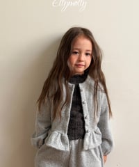 28[予約]ELLYMOLLY snowflake angol reel cardigan