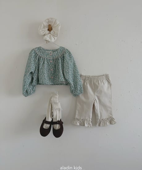 11[予約]aladin capri frill pants