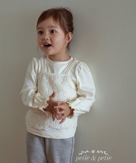 1[予約]petit&petit roy layered t