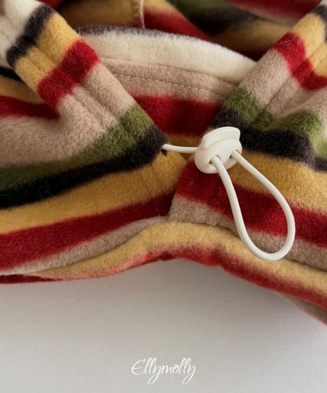 102[予約]ELLYMOLLY fluffy hood warmer