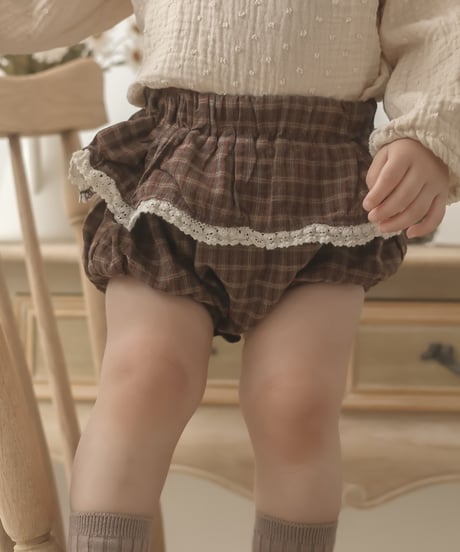 15[予約]mimi market check bloomer