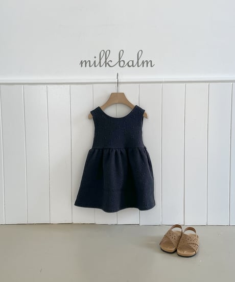 8[予約]milkbalm embo jacquard ops